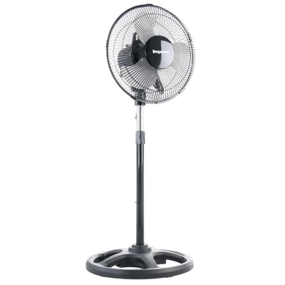 Impress Mighty Mite 10-Inch Oscillating Standing Fan with Metal Blades