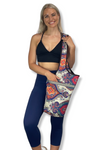 Yoga Mat Carrying Tote Bag with Large Size Pockets | Multipurpose and Fit Most Size Mats