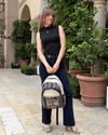Kathmandu Collection Handmade Cotton and Hemp Tree of Life Backpack