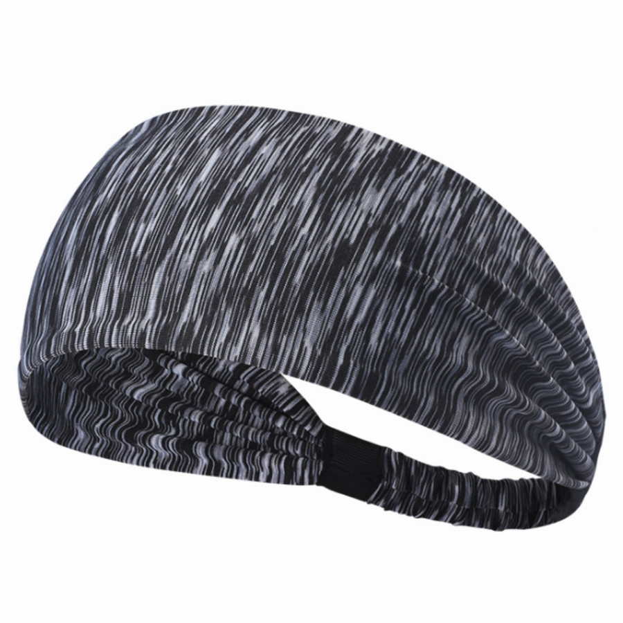 Extra-Wide Sport and Fitness Sweat Wicking Fitness Headband