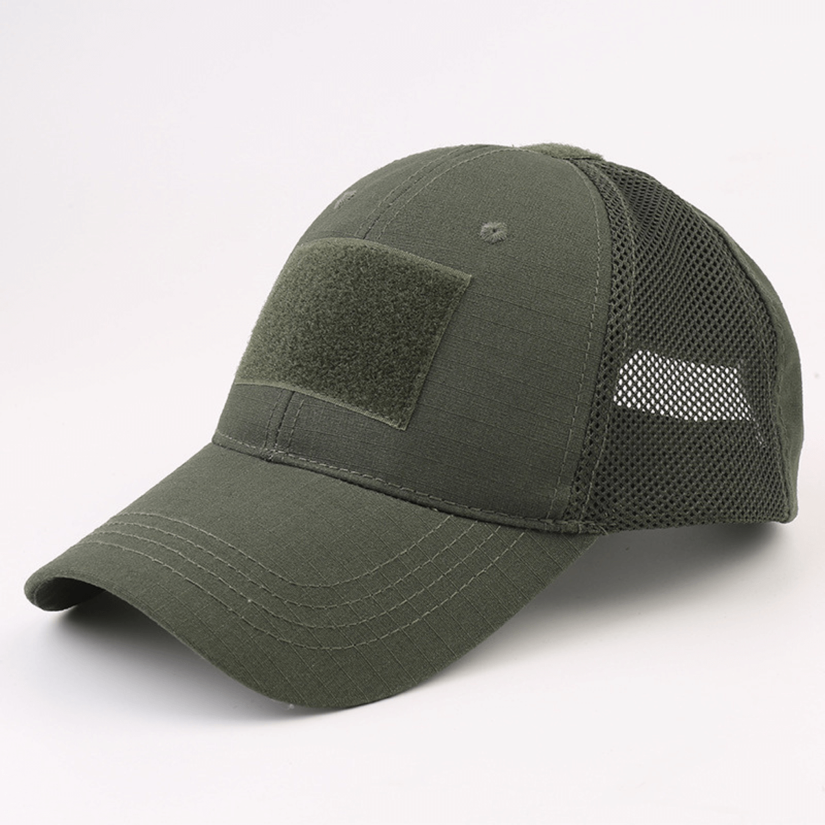JupiterGear Military-Style Tactical Patch Hat with Adjustable Strap | Breathable & Unisex