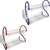 Better Chef 16" 2-Level Colored-Chrome-Plated S-Shaped Dish Rack