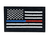 Tactical USA Flag Patch with Detachable Backing