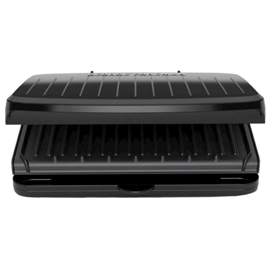 George Foreman 5-Serving Classic Plate Electric Indoor Grill and Panini Press
