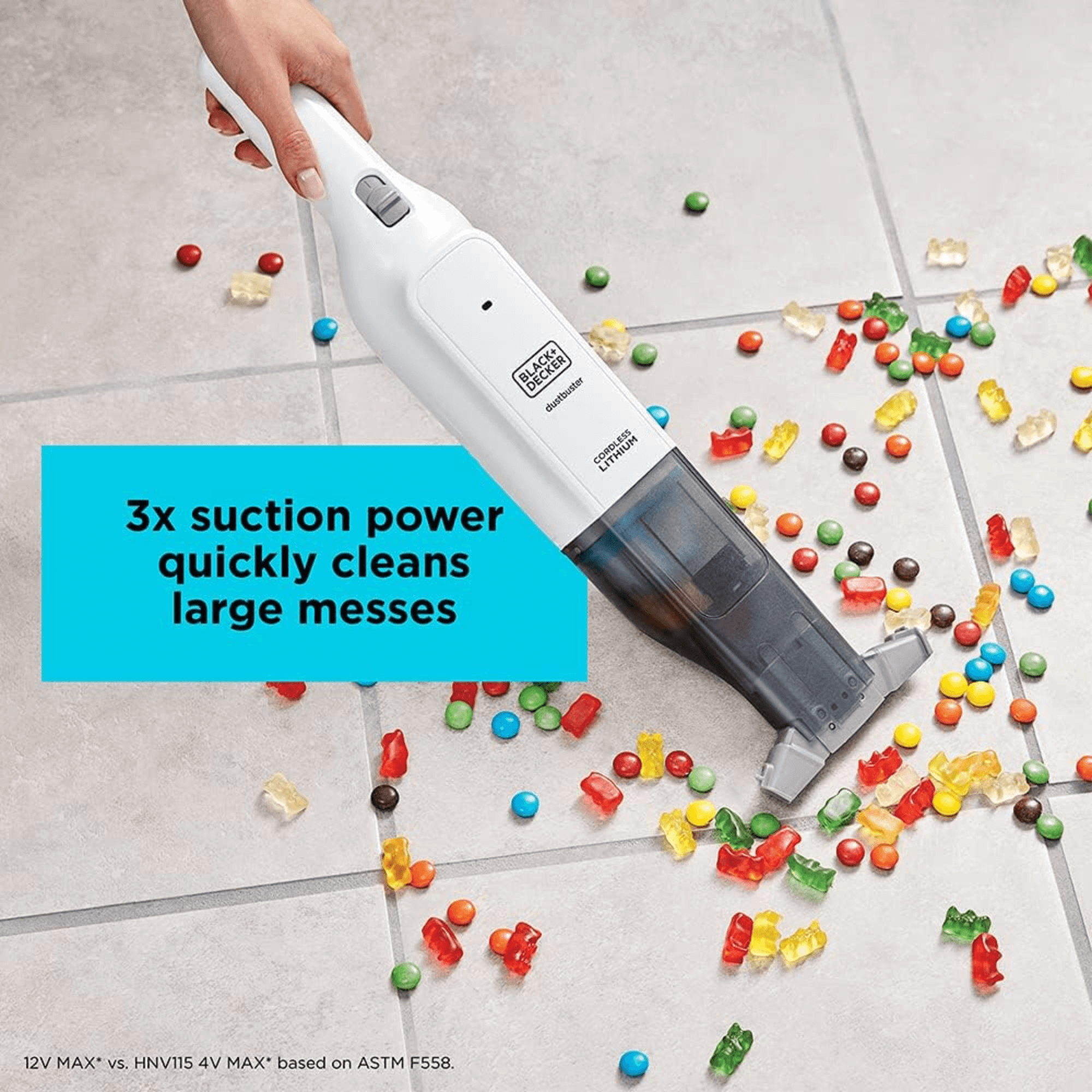 Black & Decker Dustbuster Advanced Clean Handheld Cordless Vacuum with Base