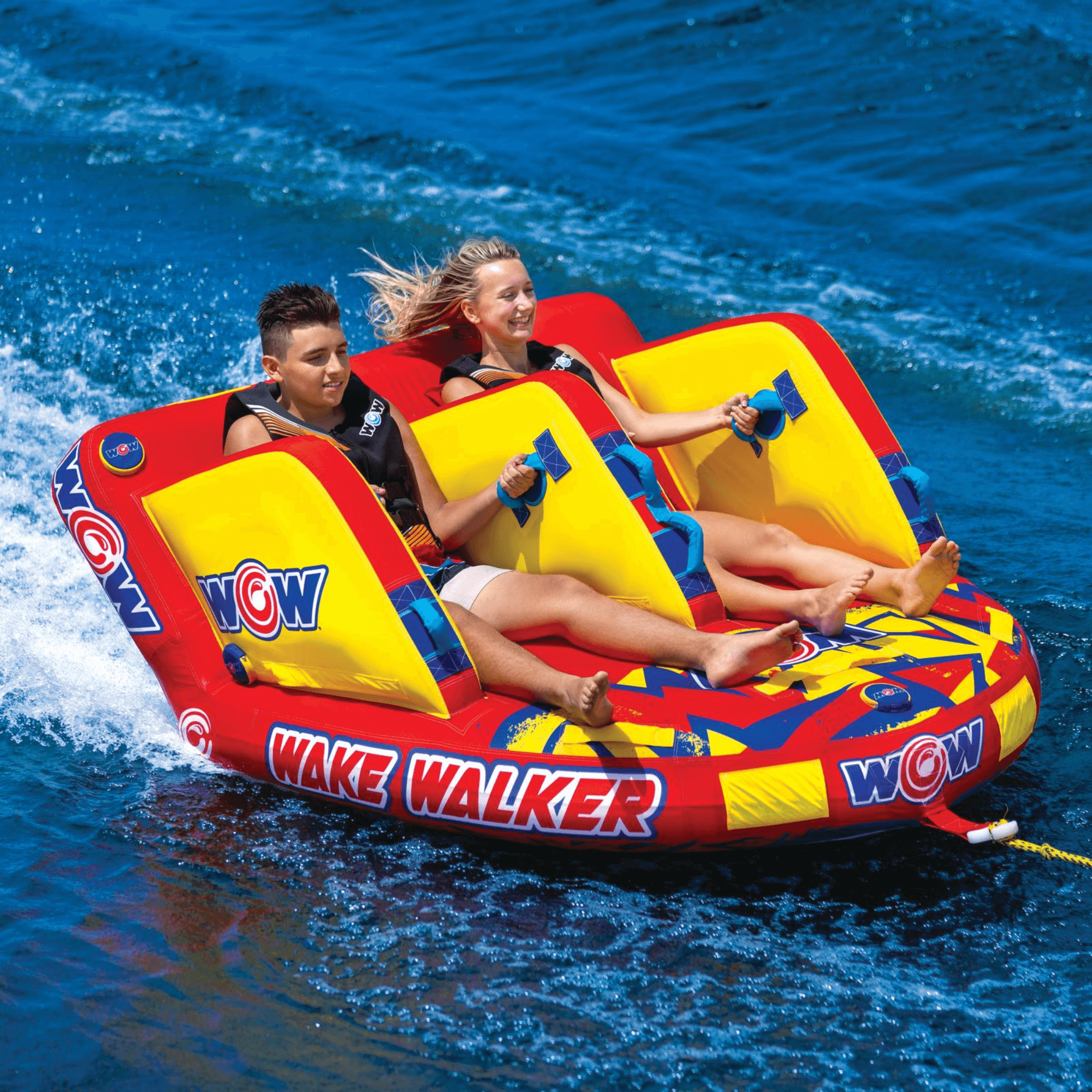 WOW Watersports Wake Walker 2-Person Towable with Tow Points