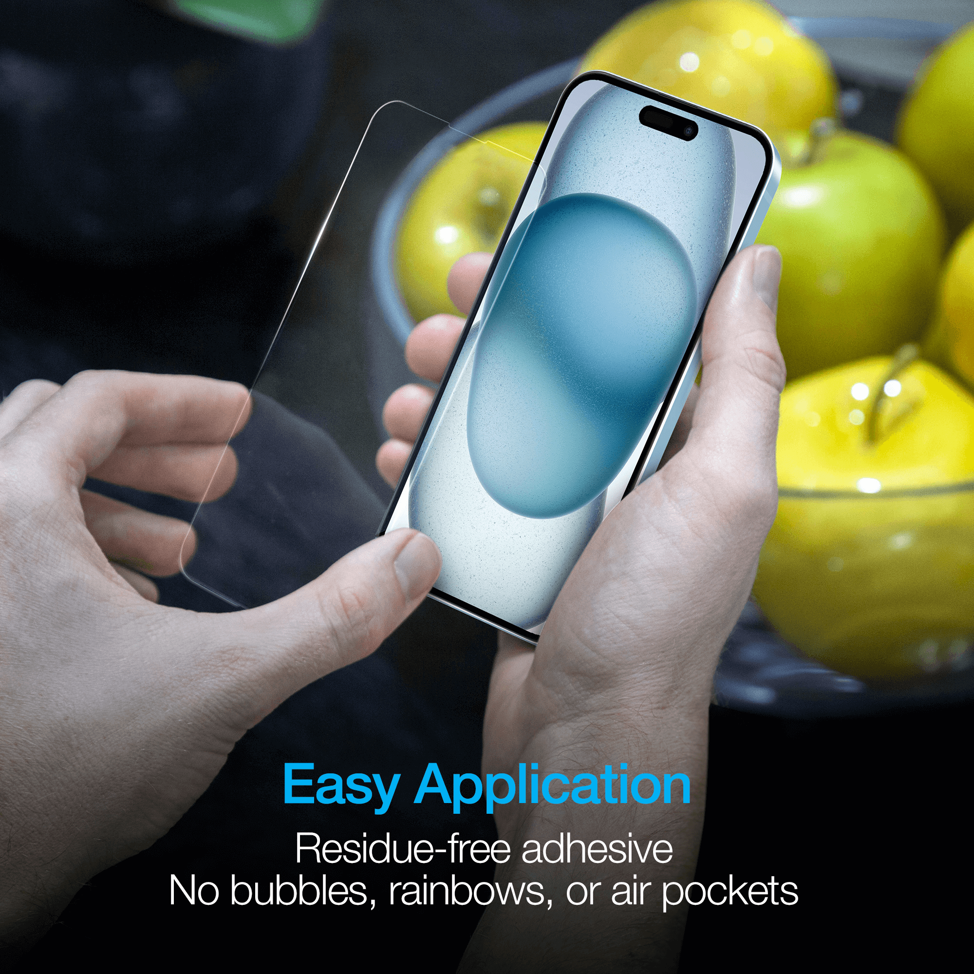 Naztech IntelliShield HD Tempered Glass 25pc Bundle Kit for iPhone 15