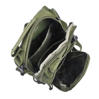 Tactical Military Sling Backpack Shoulder Bag Molle Outdoor Daypack Backpack with Adjustable Strap