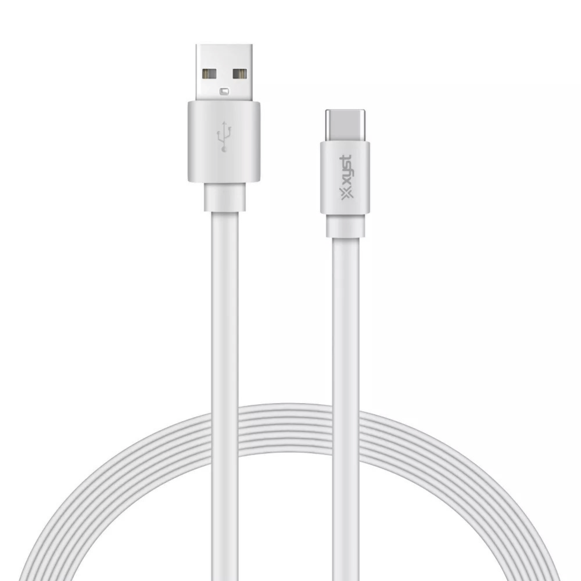 Xyst Charge and Sync USB to USB-C Flat Cable 4Ft
