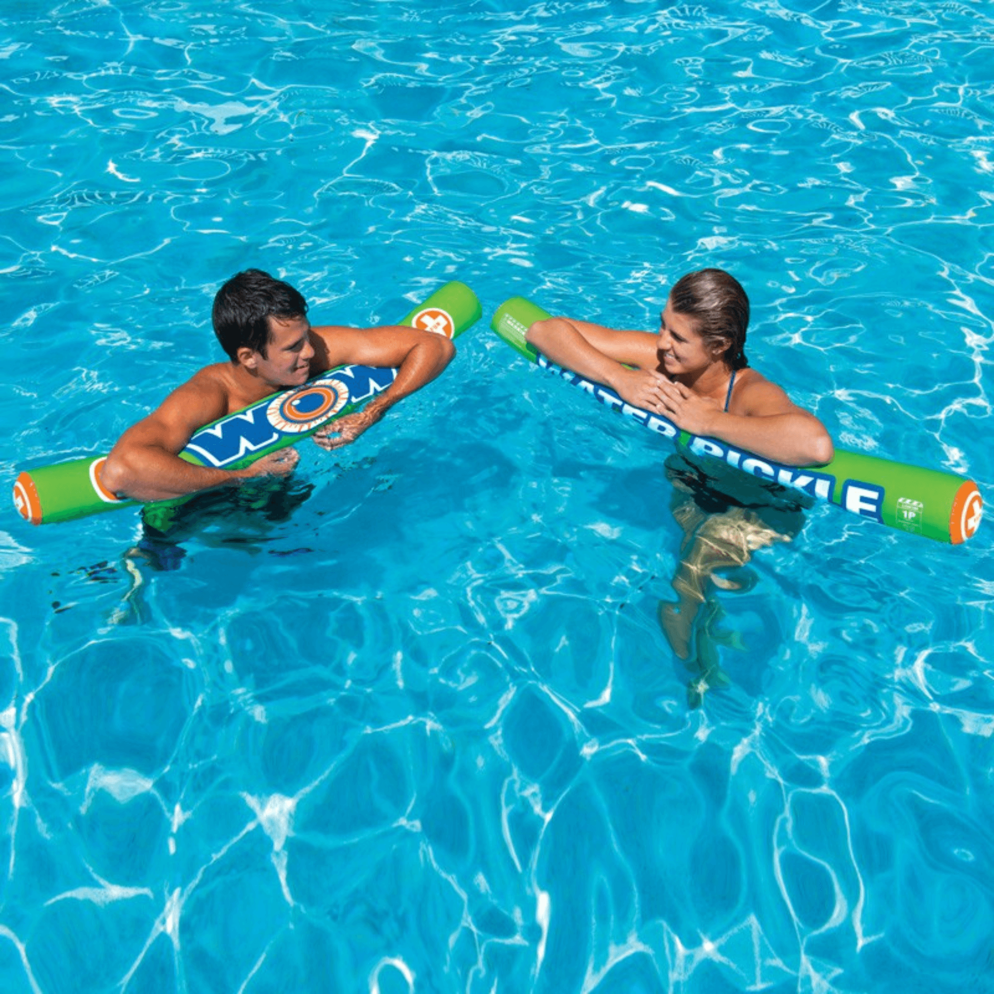 WOW Watersports Inflatable Water Pickle Pool Noodle Quick Inflate by Mouth