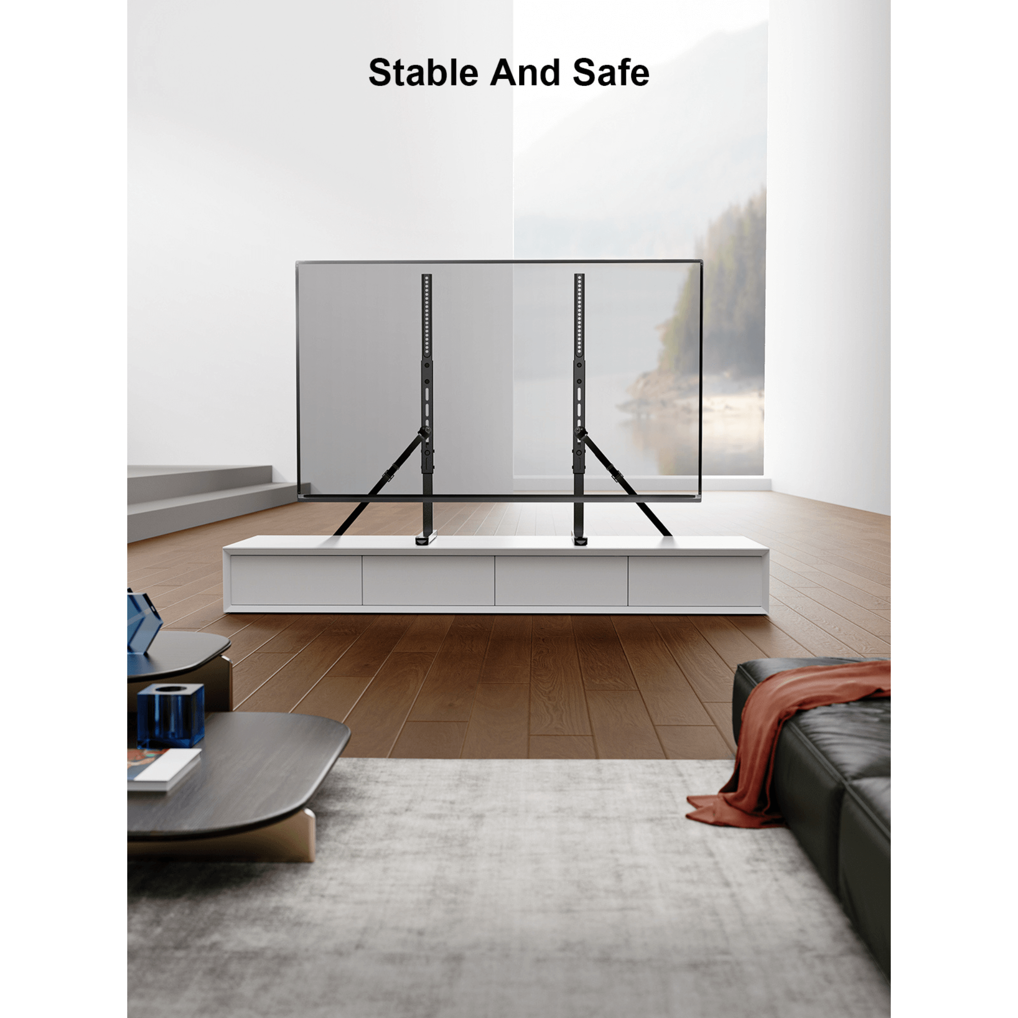 ErgoAV Universal TV Legs for 37" to 77" TVs