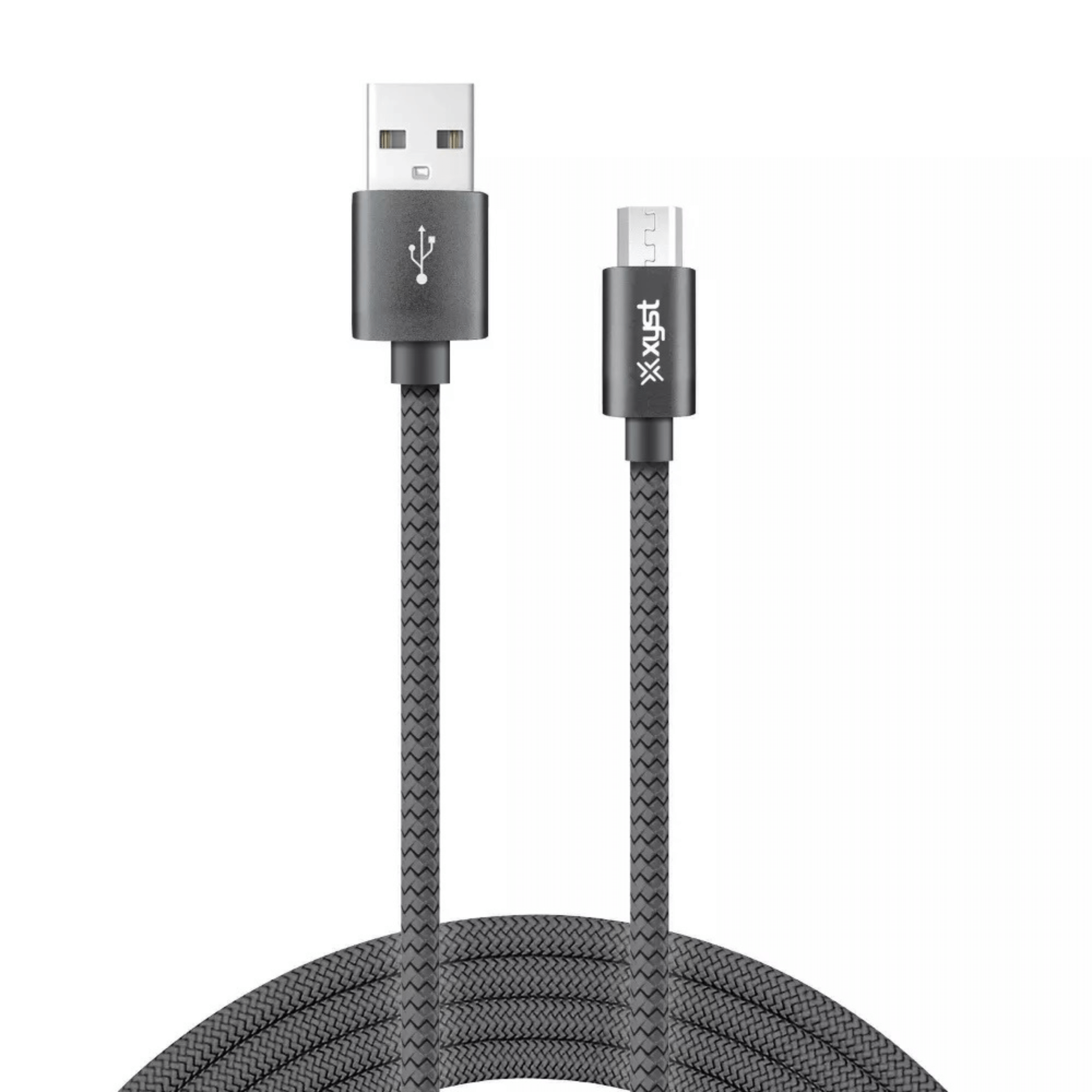 Xyst Charge and Sync USB to Micro USB Braided Cable 10Ft