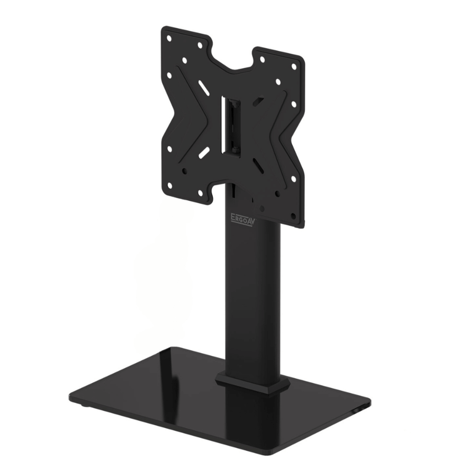 ErgoAV Tabletop TV Stand with Swivel for 19” to 43” TVs