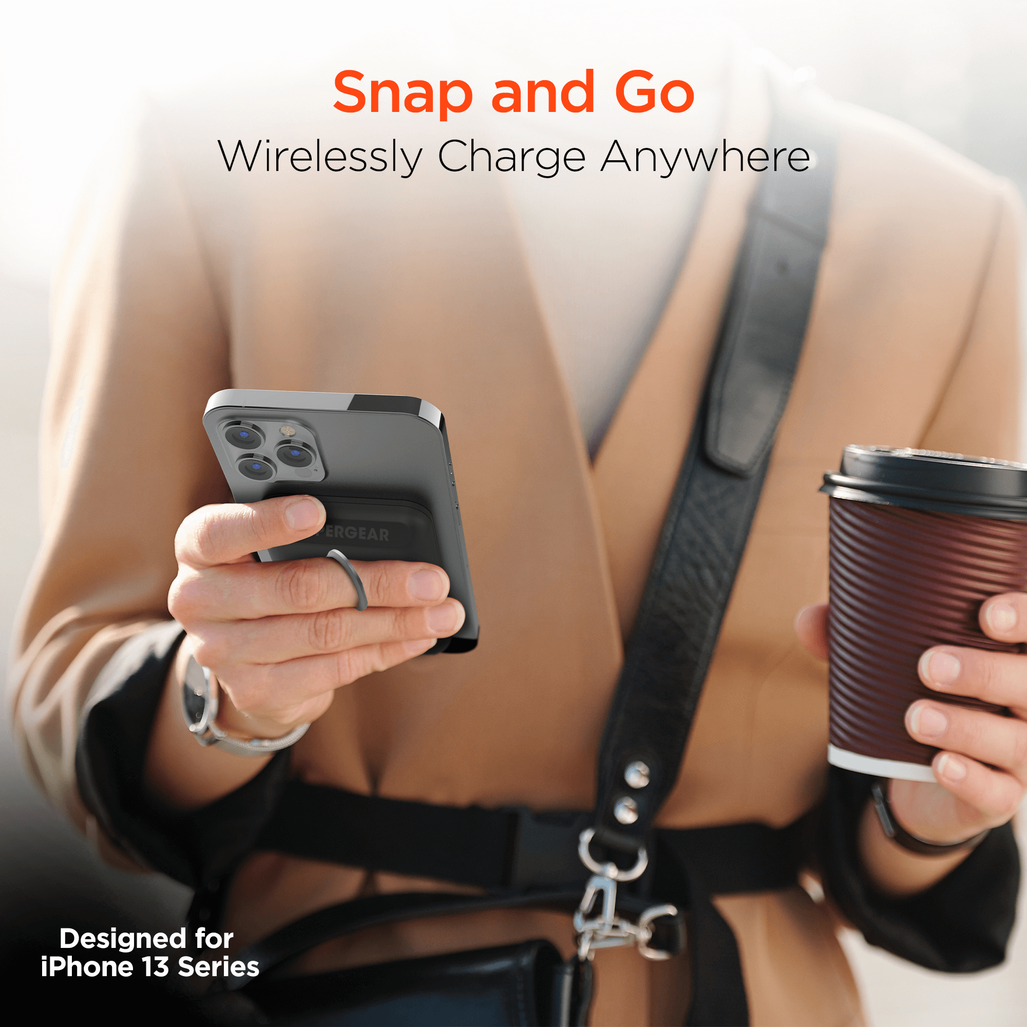 HyperGear 5000mAh Magnetic Wireless Power Bank