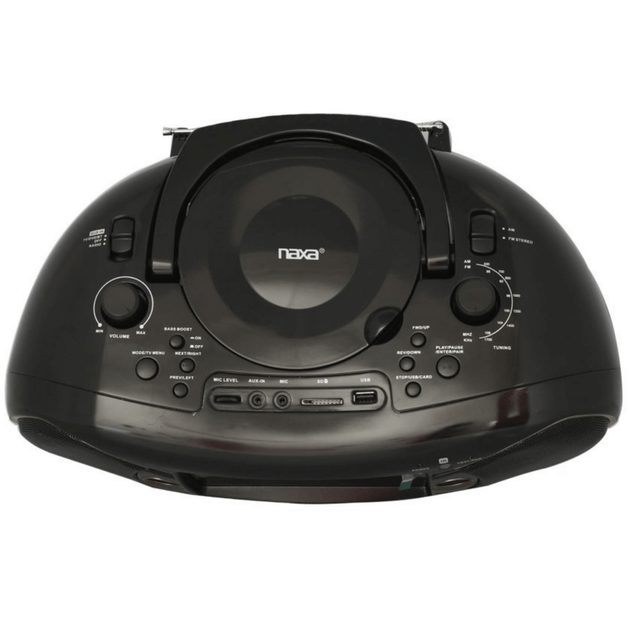 Naxa 7" Bluetooth DVD Boombox and TV - Refurbished