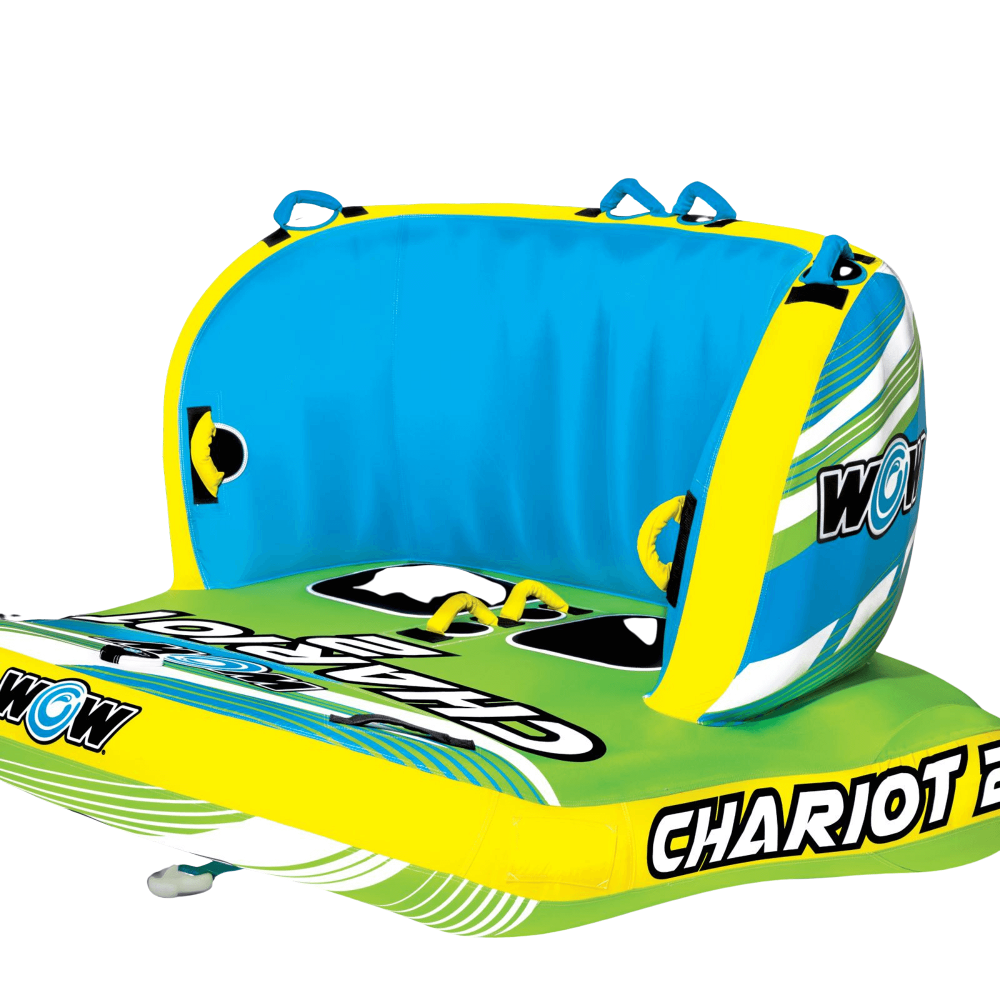 WOW Watersports Chariot 2-Person Towable w Front and Back Tow Points