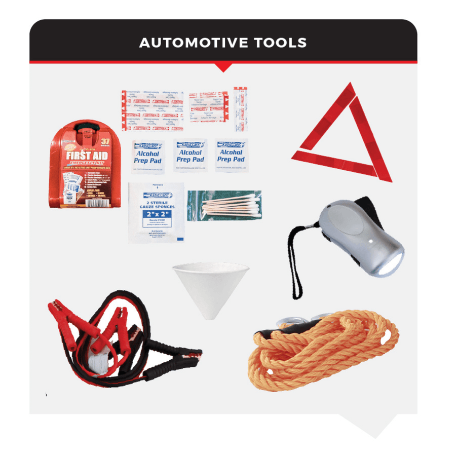 WSK Emergency Auto Kit – Roadside Essentials for Car & Truck Safety