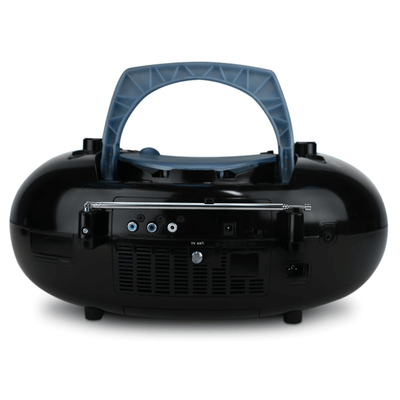 Emerson 7" Bluetooth DVD Boombox Blue - Refurbished