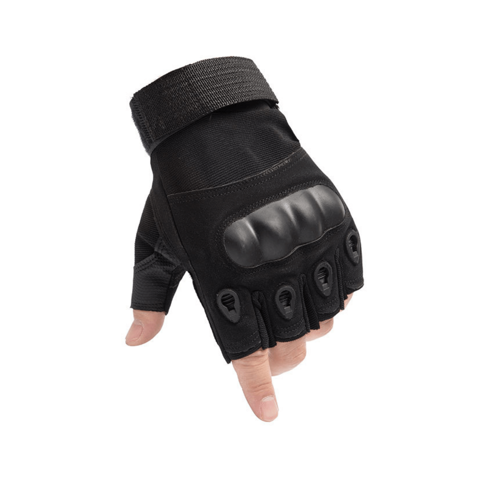 JupiterGear Tactical Military Fingerless Airsoft Gloves for Outdoor Sports, Paintball, and Motorcycling