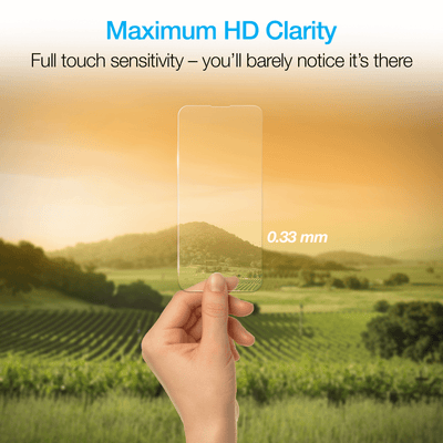 Naztech IntelliShield HD Tempered Glass 25pc Bundle Kit for iPhone 15 Plus