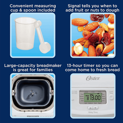 Oster Expressbake 2-lb Loaf Breadmaker - REFURBISHED