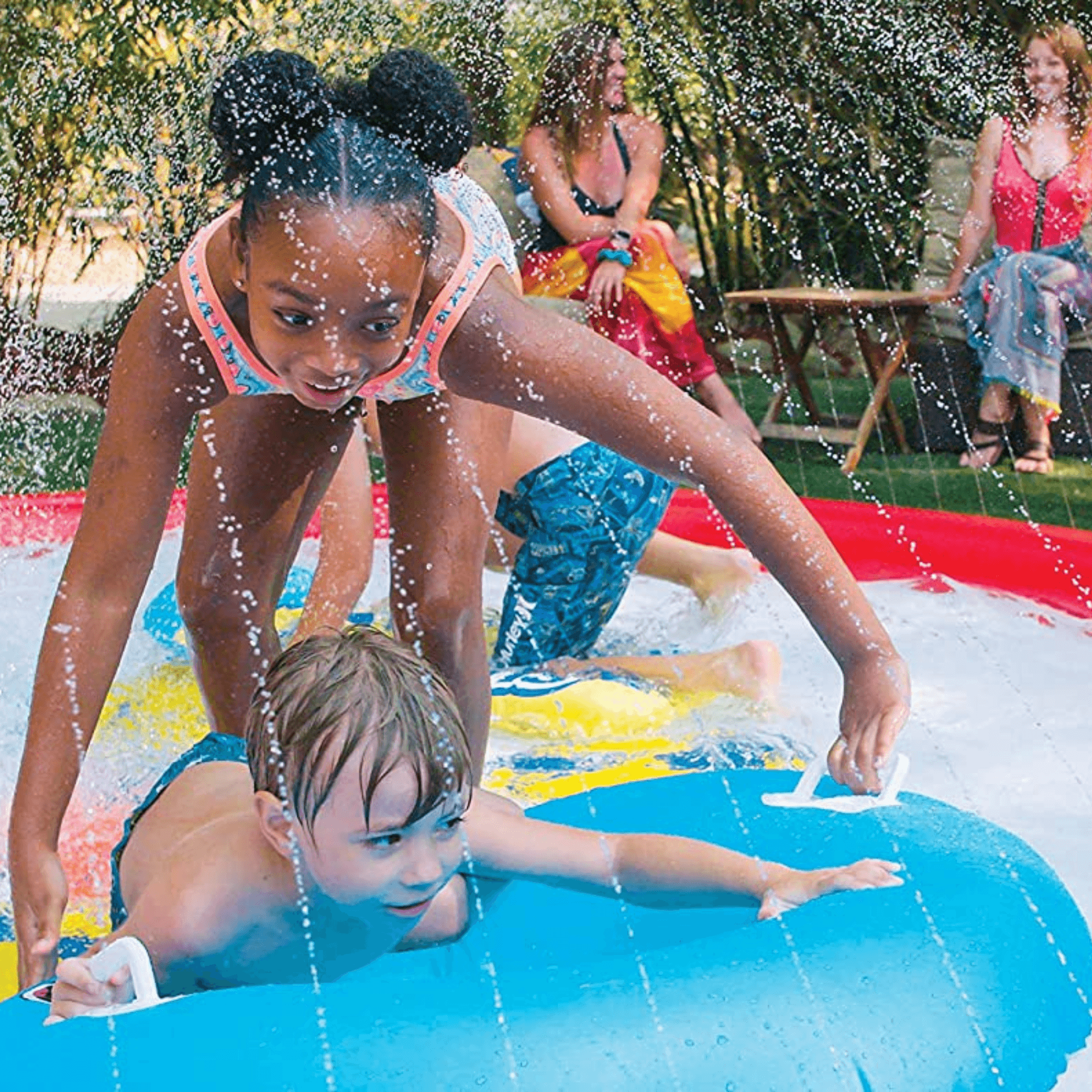 WOW Waterports Super Splash Pad 12' with Adjustable Sprinkler and Wading Pool
