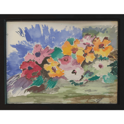 PimsArt Painterly Flower Bouquet Weekender Bag From Original Painting
