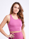 Racerback Lightweight Training Crop Tank Top