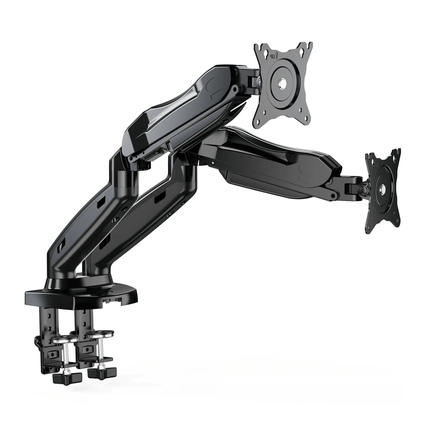 ErgoAV Gas Spring Desk Mount for Dual Monitors 13" to 27"
