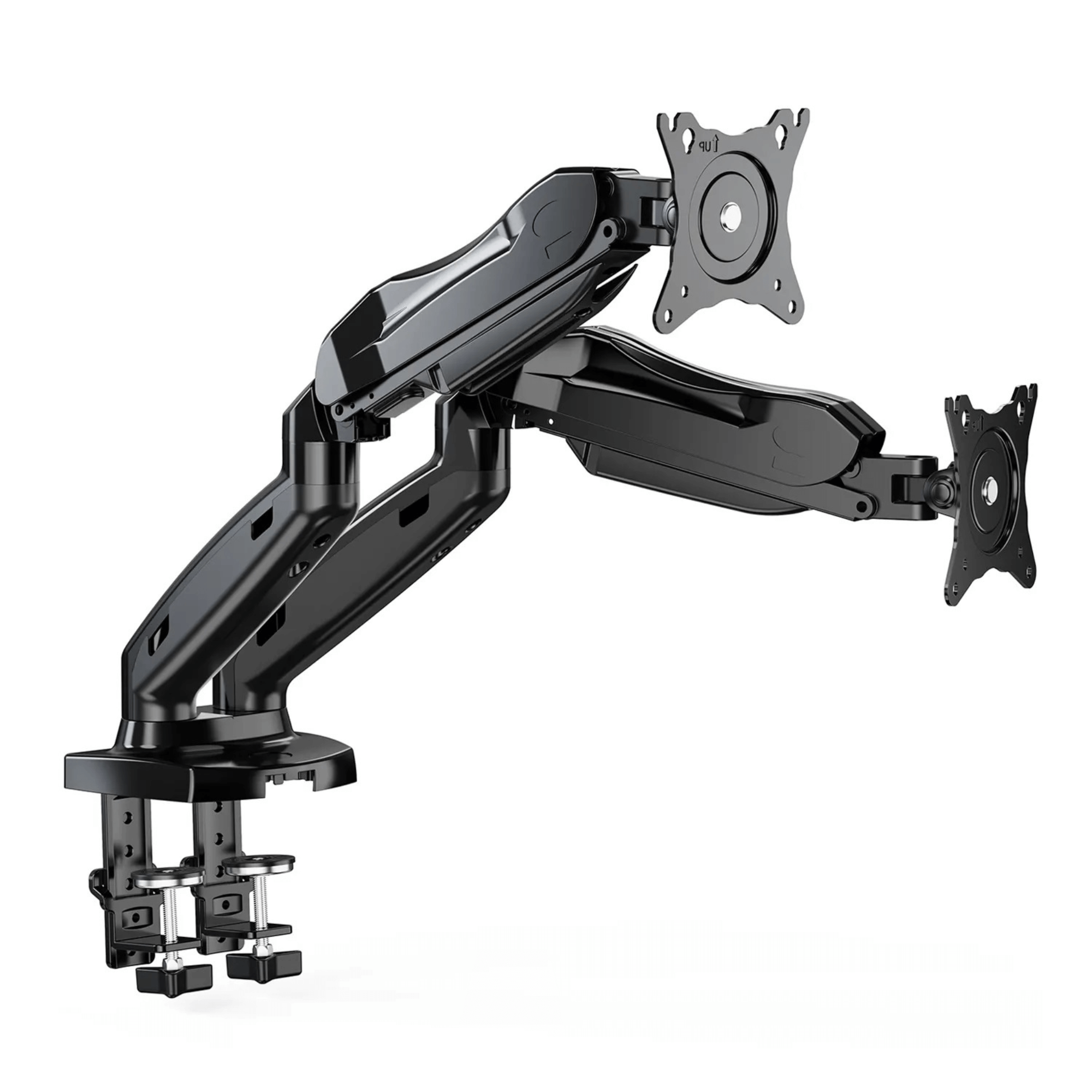 ErgoAV Gas Spring Desk Mount for Dual Monitors 13" to 27"