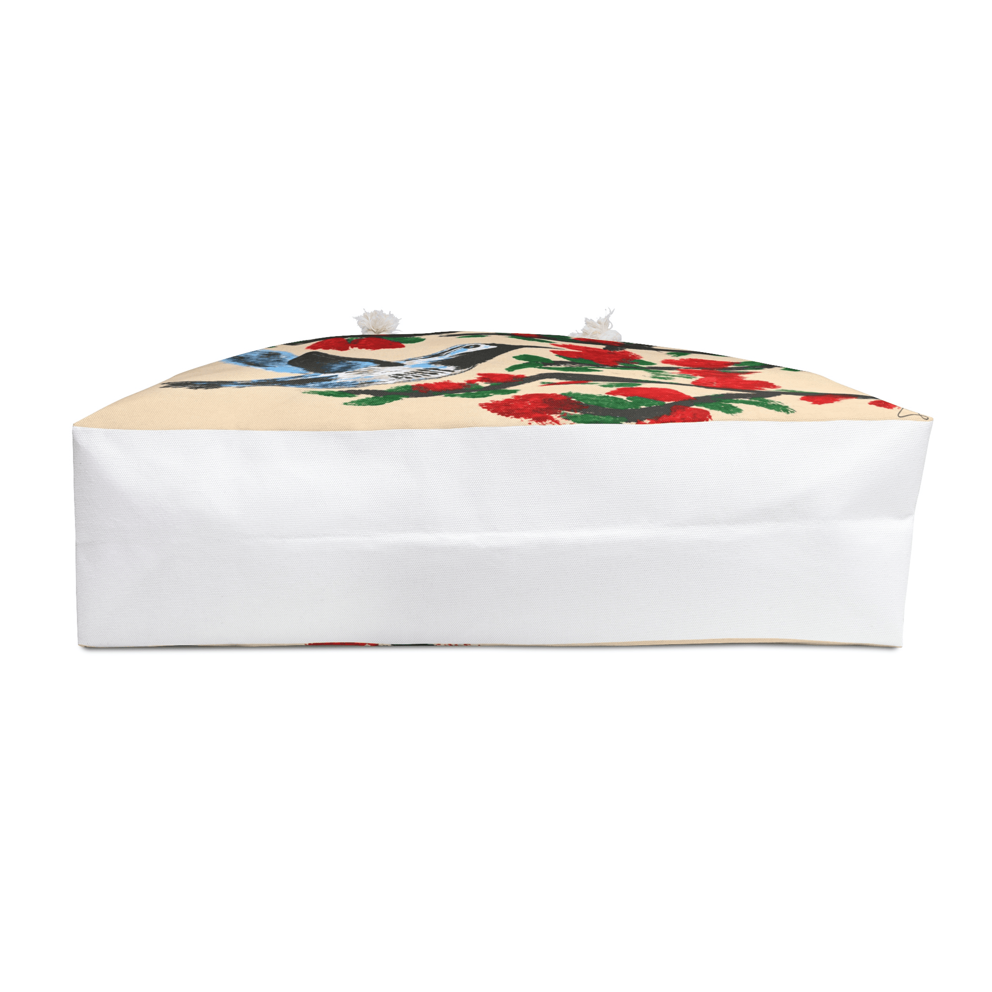 PimsArt Hummingbird Floral Weekender Bag From Original Painting