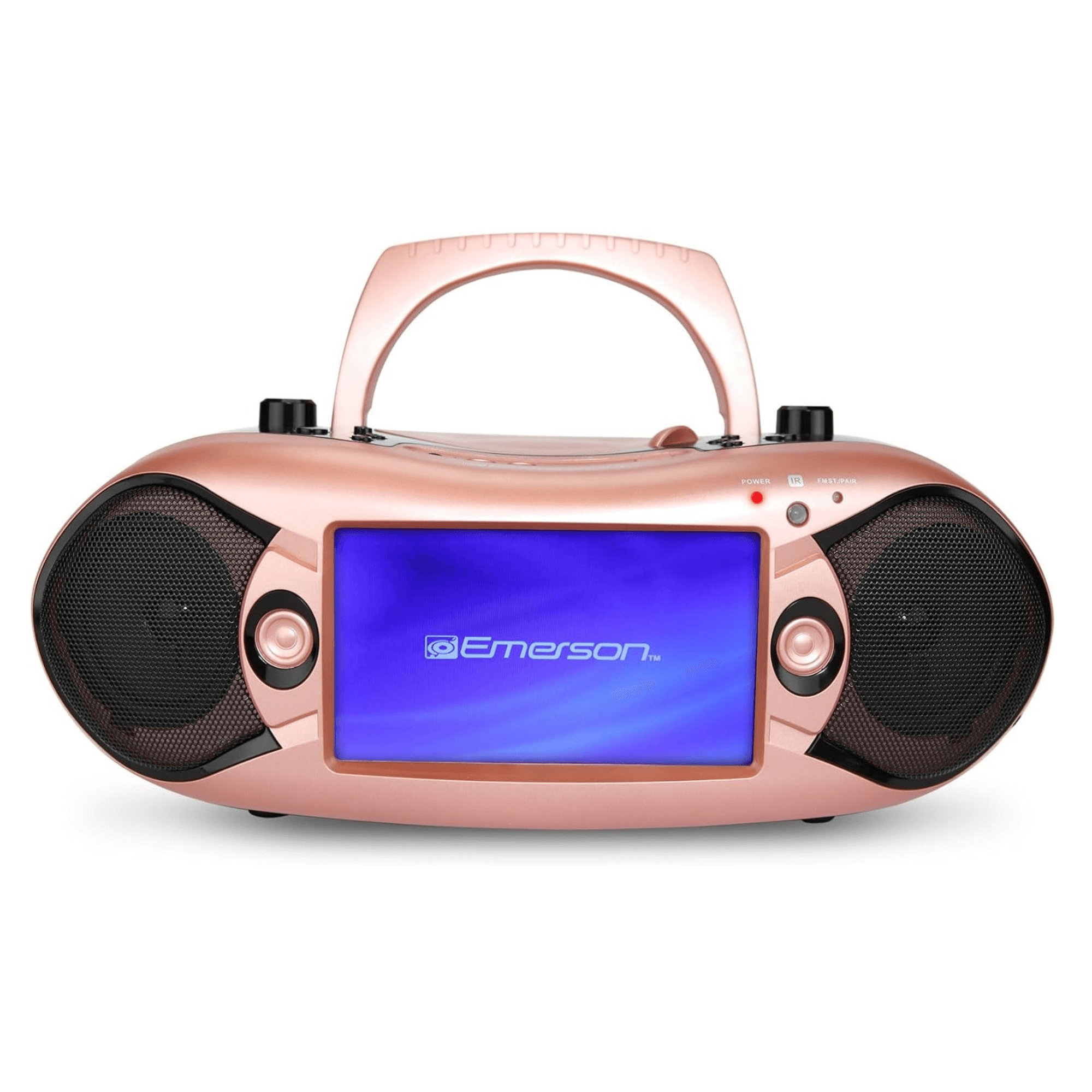 Emerson 7" Bluetooth DVD Boombox Rose Gold - Refurbished