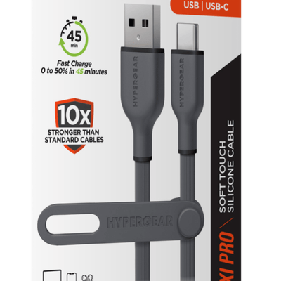 HyperGear Flexi PRO USB to USB-C Cable 4ft