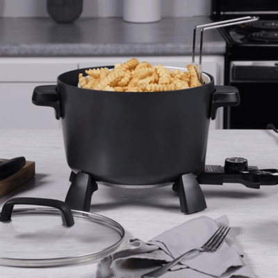 Presto 8-Cup Big Kettle Steamer Deep Fryer Multi-Cooker