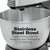Hamilton Beach Classic Hand and Stand Mixer with Stainless Steel Bowl