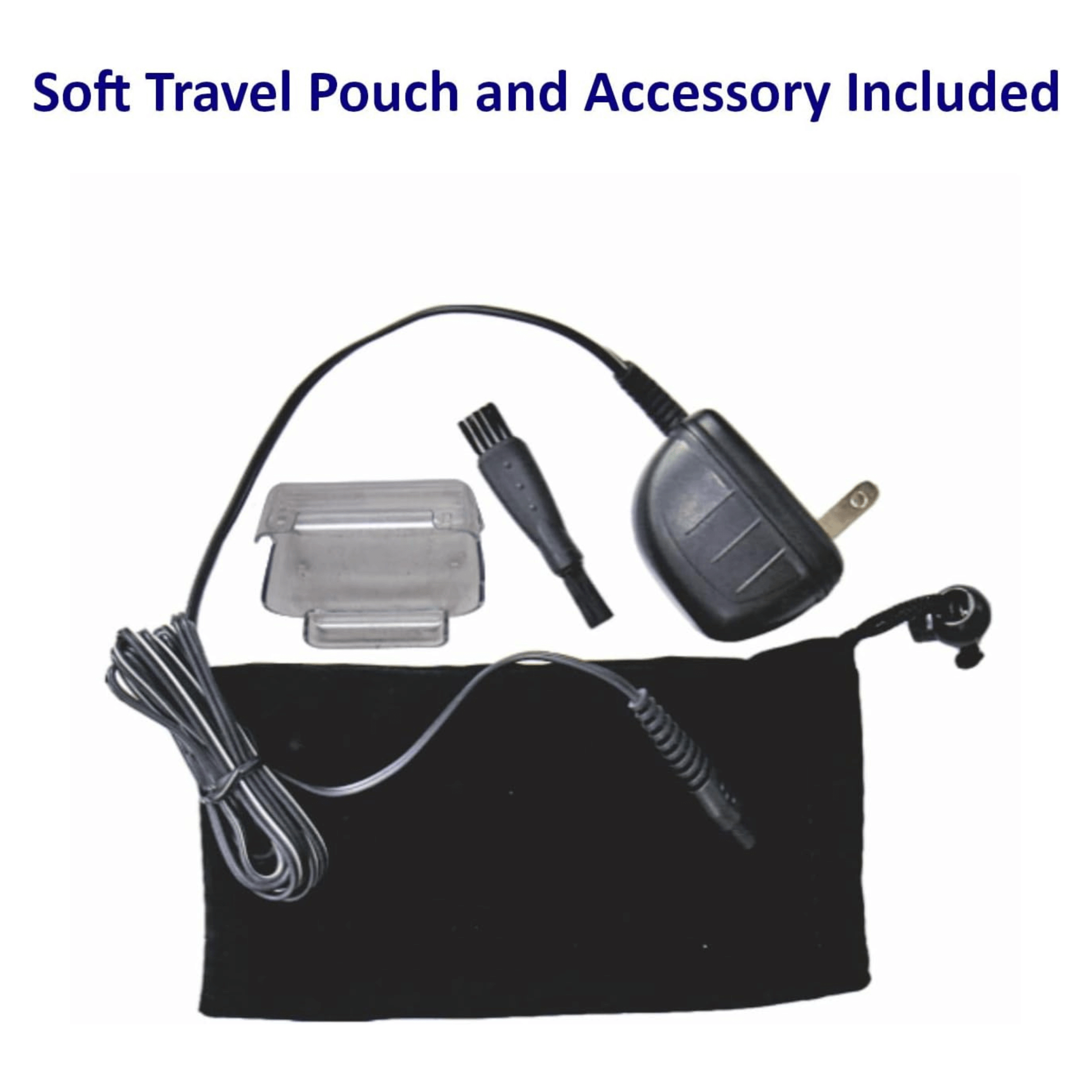 Optimus Cordless Rechargeable LED Shaver with Pop-Up Trimmer