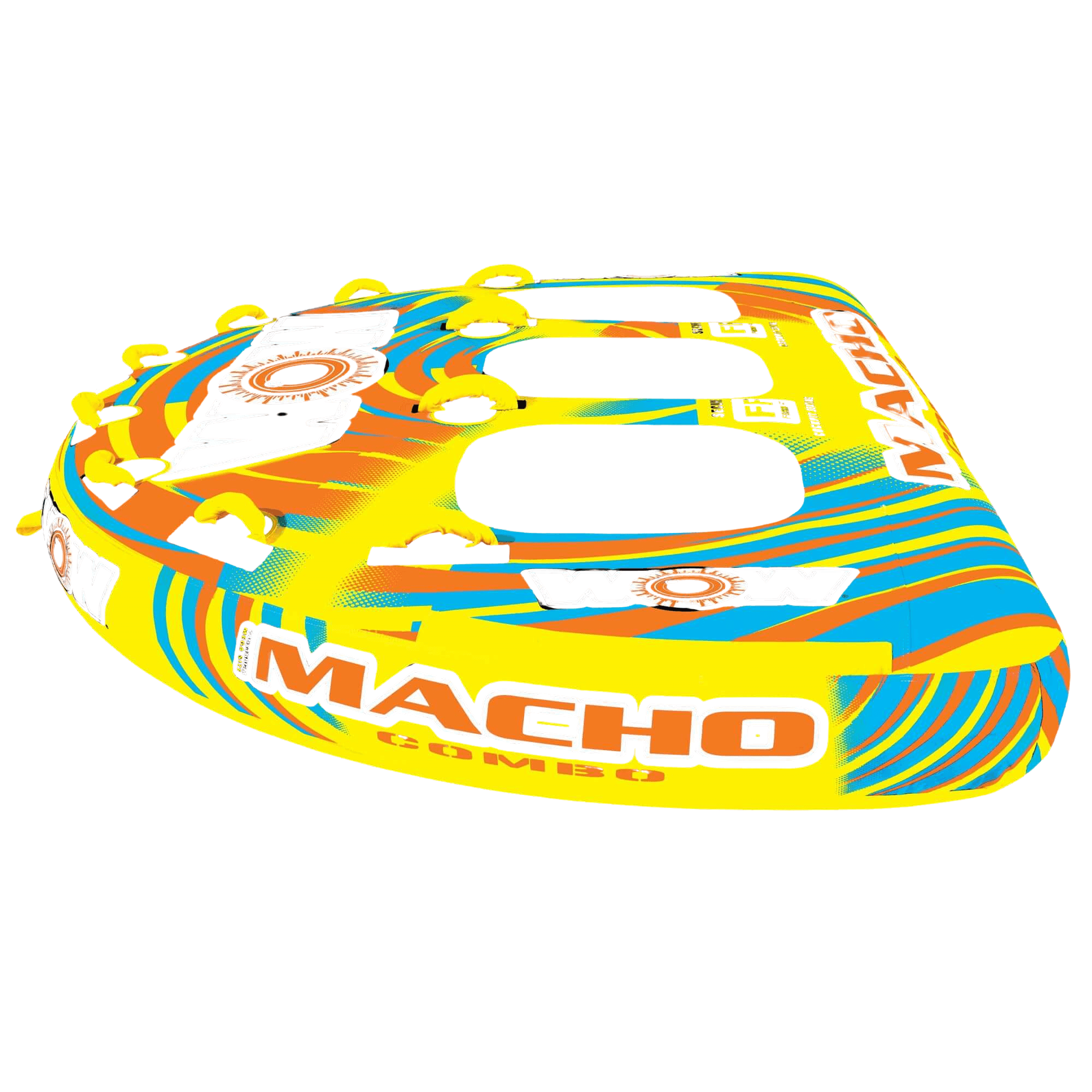 WOW Watersports Macho Multiple Riding Positions Tube for Up to 3 People