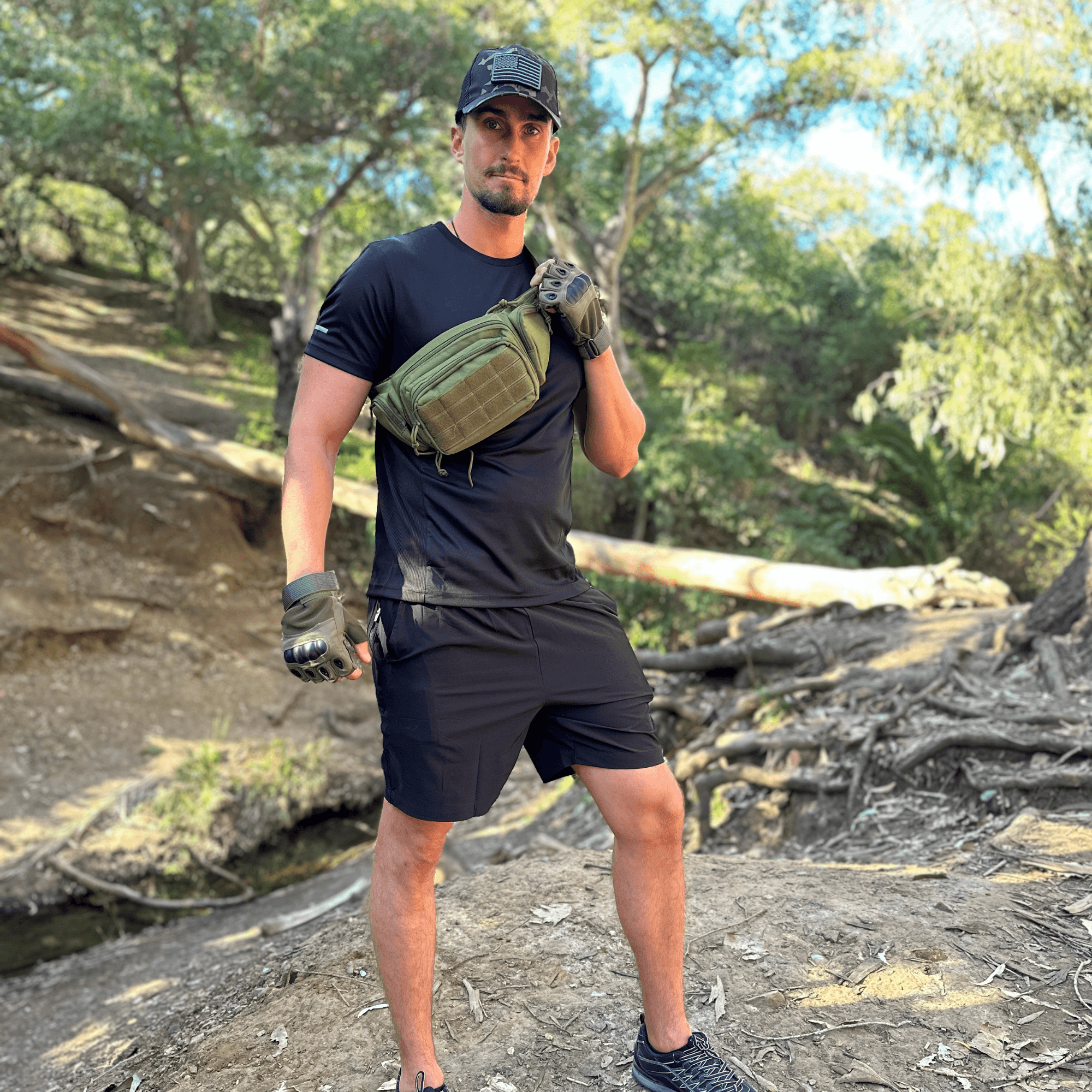 JupiterGear Tactical Military Fanny Pack Waist Bag & MOLLE EDC Pouch For Outdoor Activities