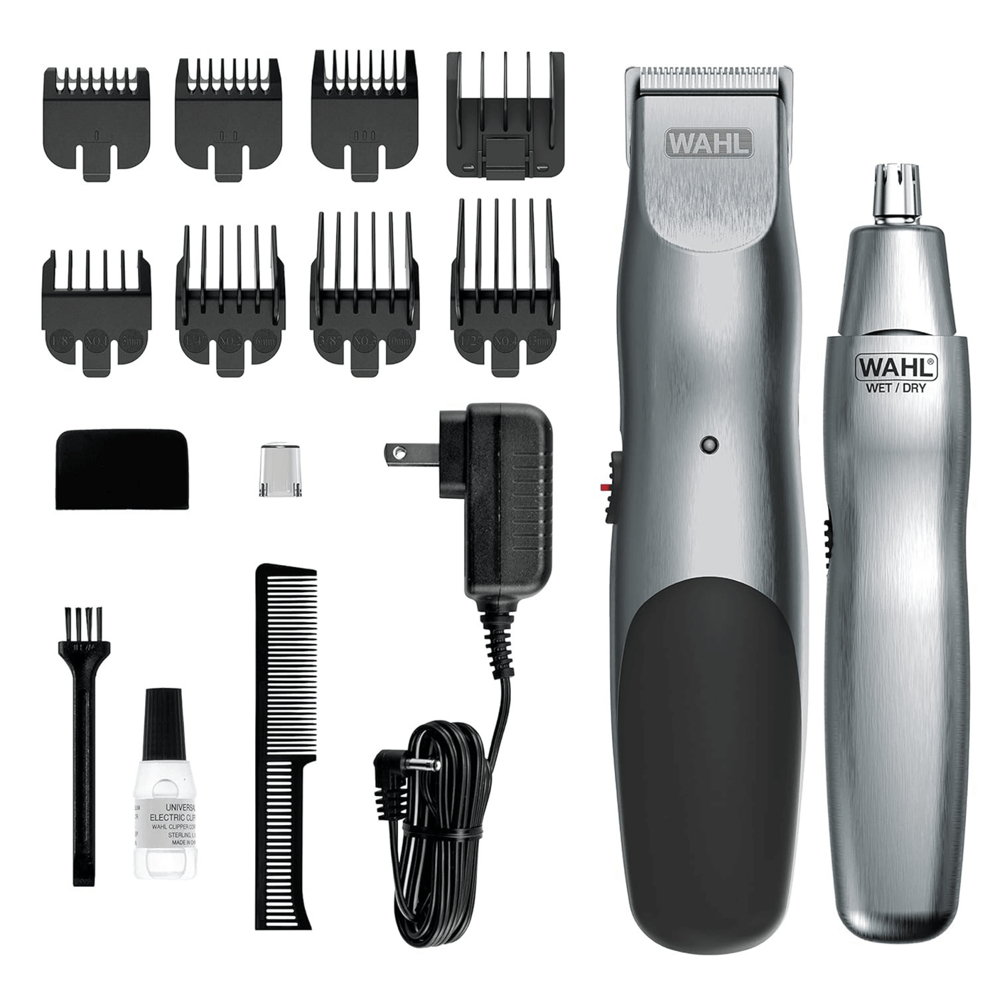 Wahl Clip-n-Trim 20-Piece Hair Clipper Kit Made in USA
