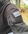 Tactical USA Flag Patch with Detachable Backing