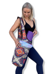 Yoga Mat Carrying Tote Bag with Large Size Pockets | Multipurpose and Fit Most Size Mats