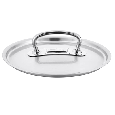 Korkmaz Proline Professional Series 2.8 Liter Stainless Steel Low Casserole with Lid