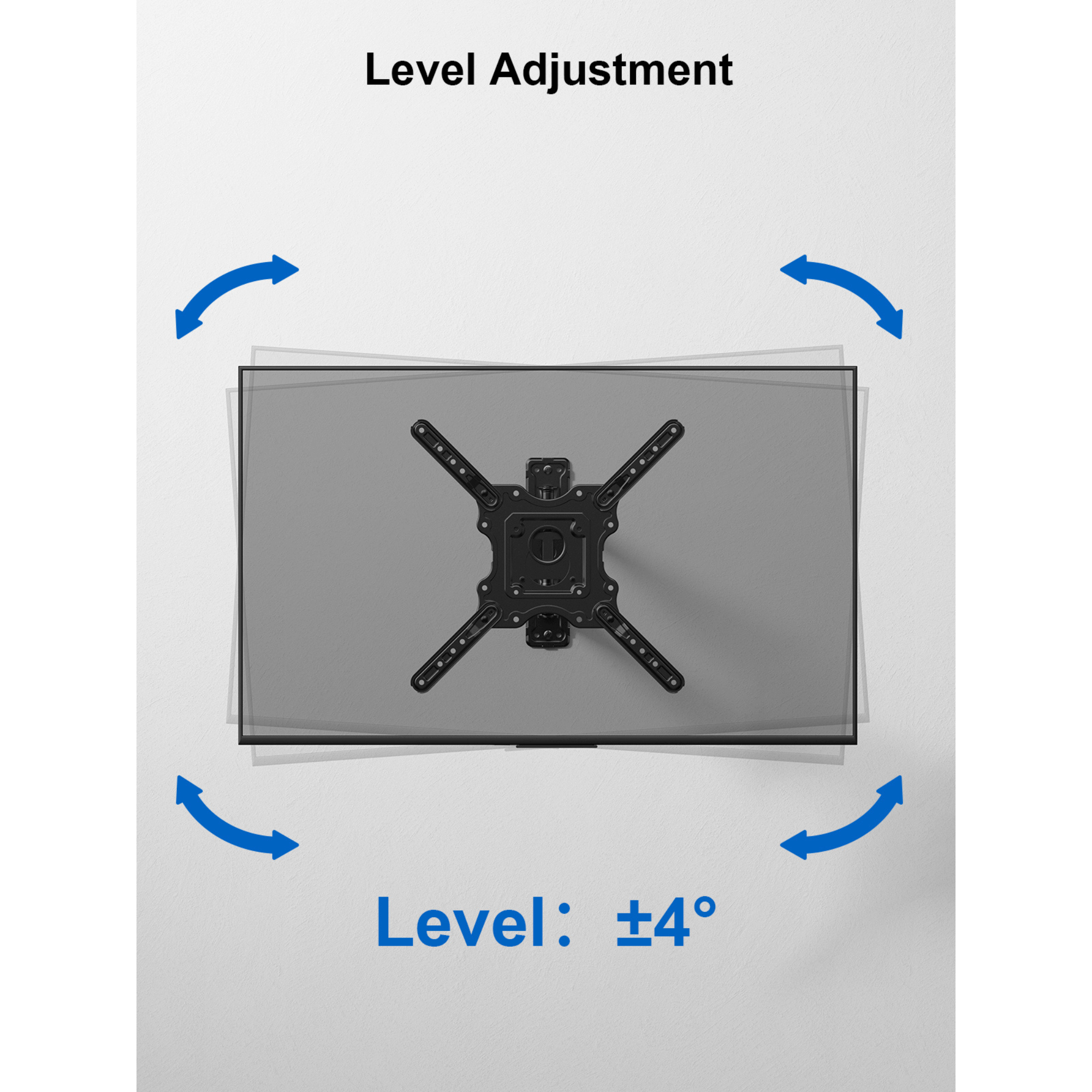 ErgoAV Single Stud Motion Mount for TVs 40" to 55" and up to 70lbs