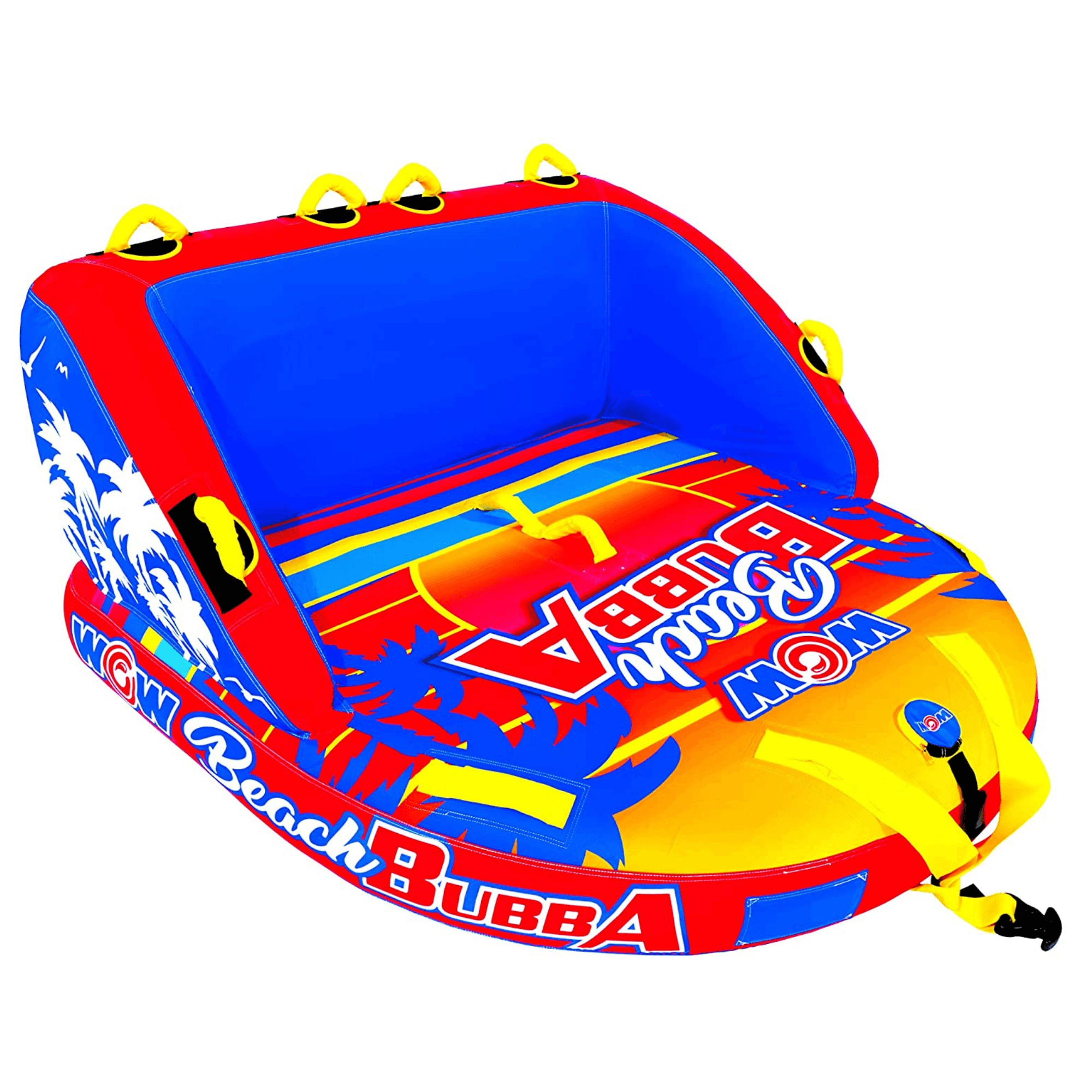 WOW Watersports Beach Bubba 2 Person 2P Towable with Foam Handles