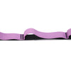 Elastic Yoga Straps With 9 Loops - Purple/Black