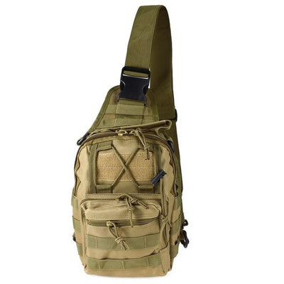 Tactical Military Sling Backpack Shoulder Bag Molle Outdoor Daypack Backpack with Adjustable Strap