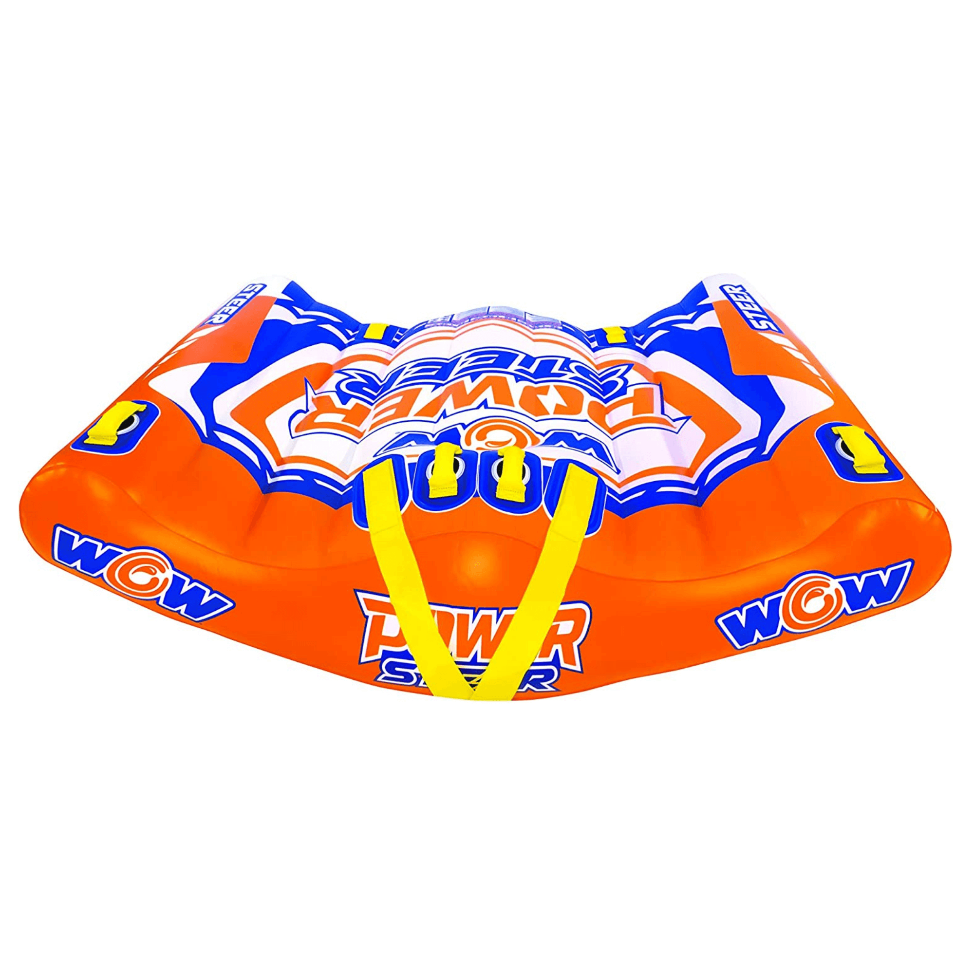 WOW Watersports Power Steer 2 Person Steerable Deck Tube Towable