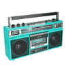 Supersonic 4 Band Bluetooth Radio & Cassette Player + Cassette To Mp3 Converter