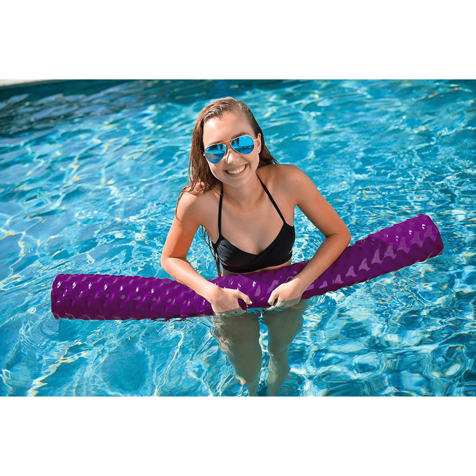 WOW Watersports Pool Noodle made from First Class Super Soft Foam Purple