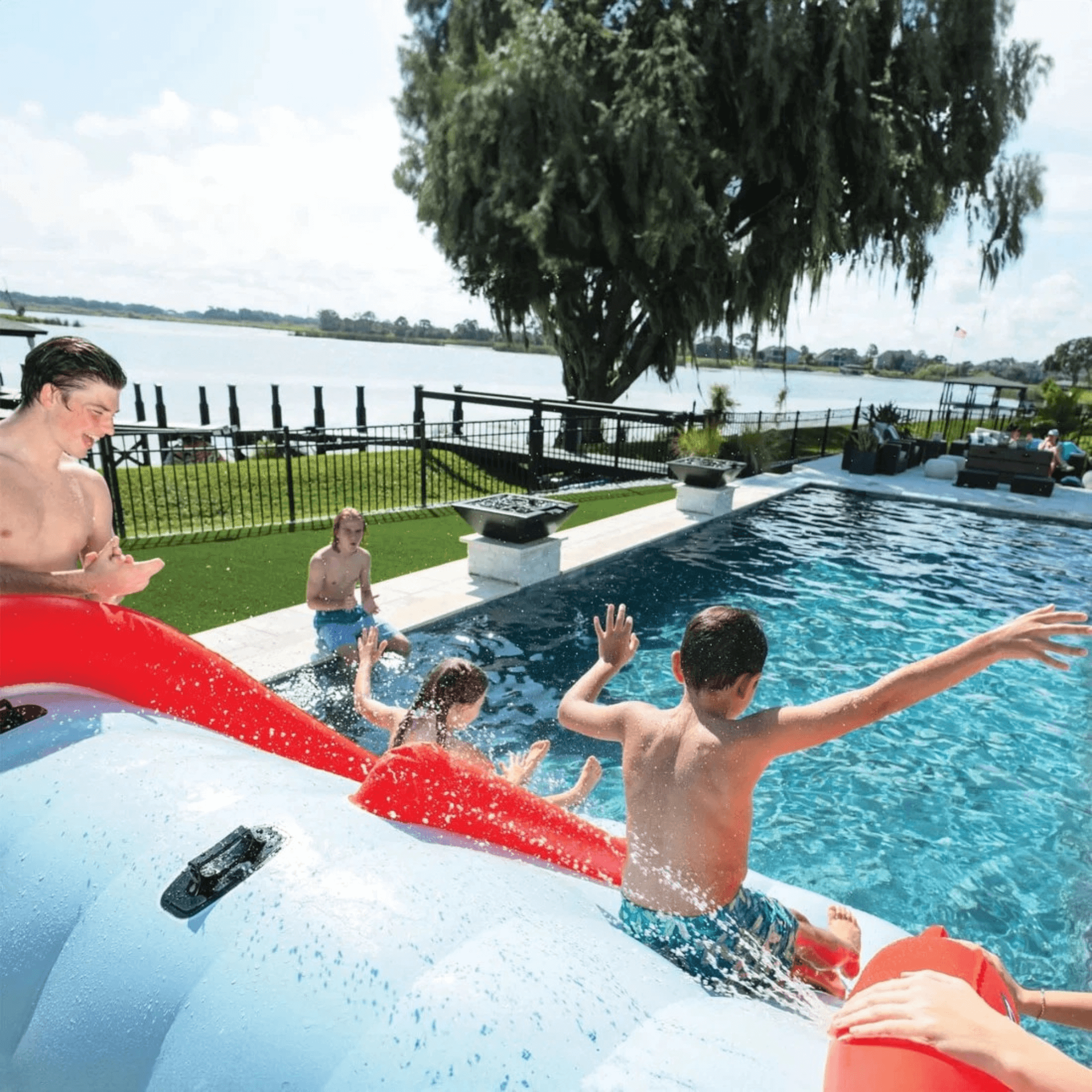 WOW Watersports Big Kahuna 2-Lane Pool or Ground Slide